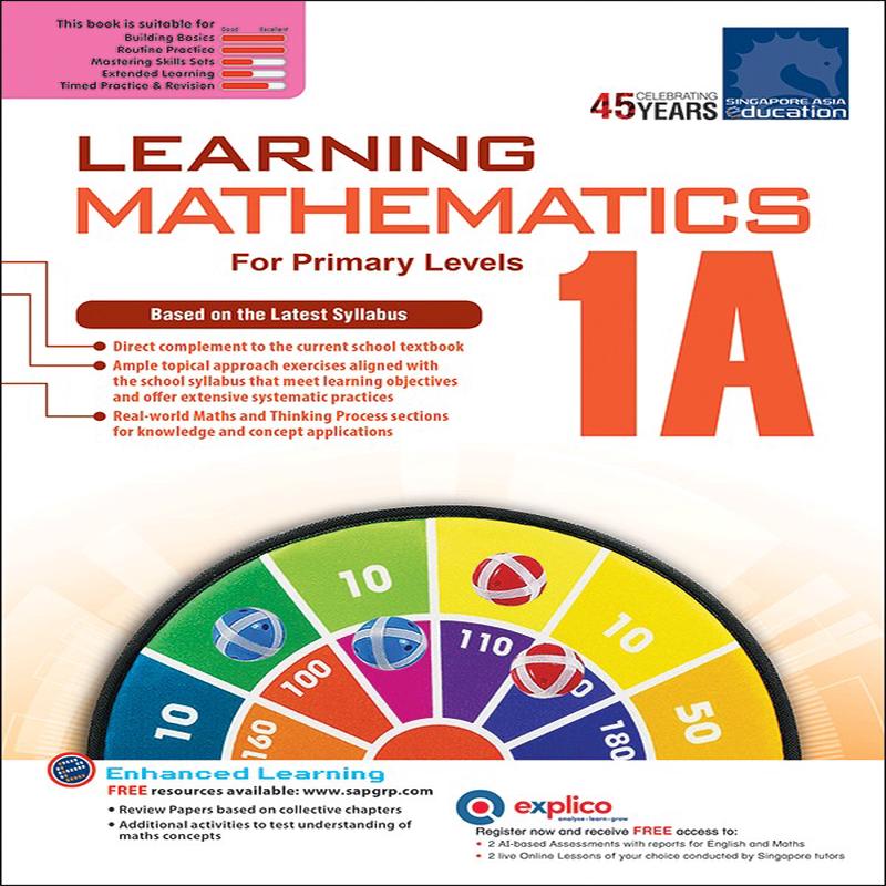 Primary 1A Learning Math For Primary Levels