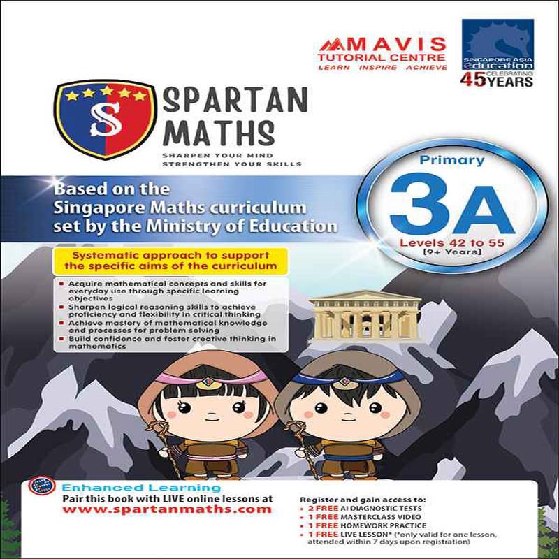 Primary 3A Spartan Maths (Levels 42 to 55)