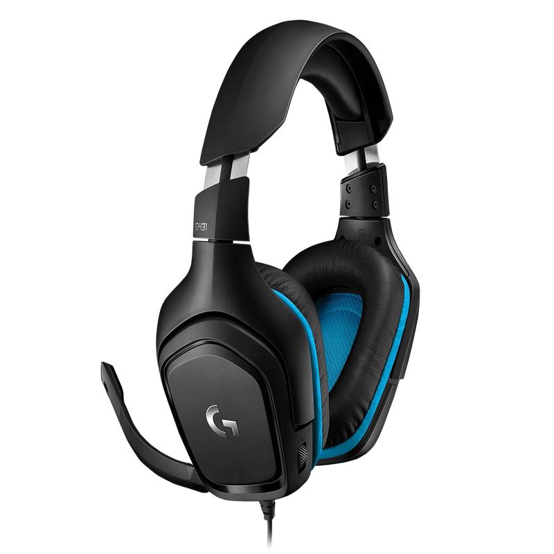 Logitech G431 7.1 Surround Sound Wired Gaming Headset