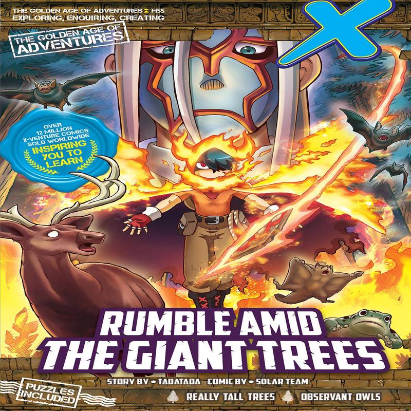 X-Venture The Golden Age Of Adventures 55: Rumble Amid The Giant Trees