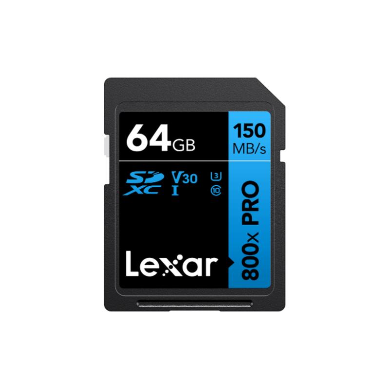 Lexar High-Performance 800x PRO SDXC UHS-I Card 64GB/128GB/256GB