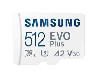 Samsung EVO Plus microSDXC UHS-I Card 512GB 2024