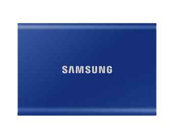 Samsung Portable SSD T7 USB 3.2 Gen 2 1TB - MU-PC1T0H/WW - Indigo Blue