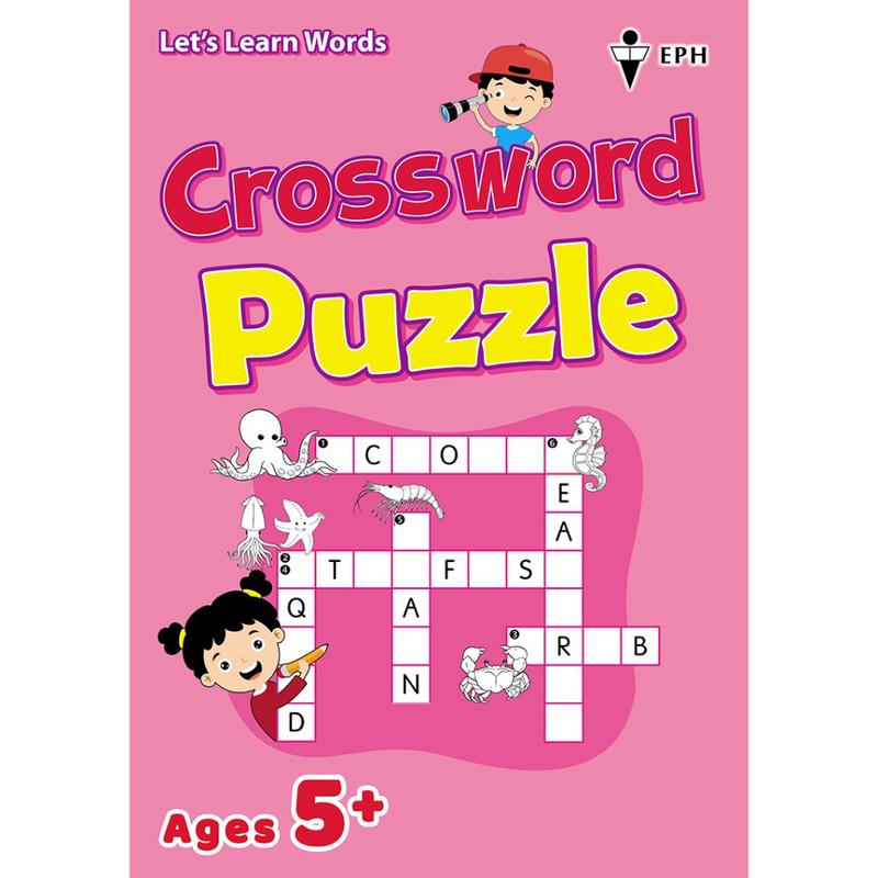 K1 Let's Learn Words English Cross Puzzle