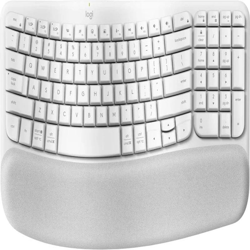 Logitech Wave Keys Wireless Ergonomic Keyboard