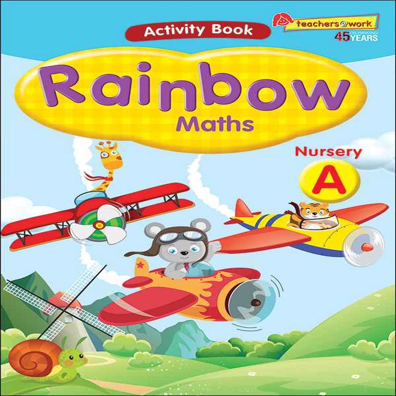 Nursery Rainbow Maths Activity Book A