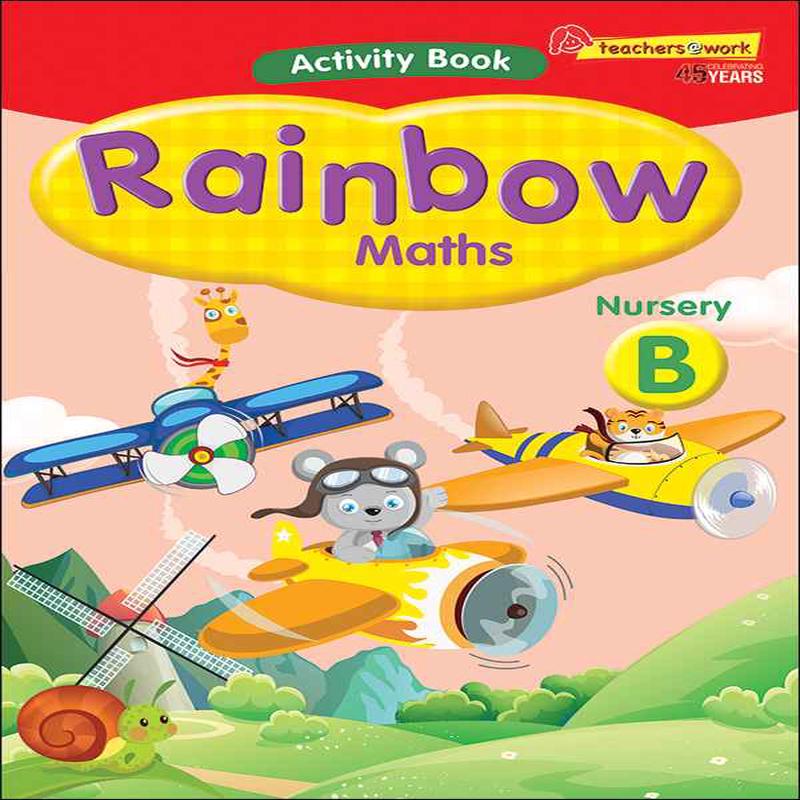 Nursery Rainbow Maths Activity Book B
