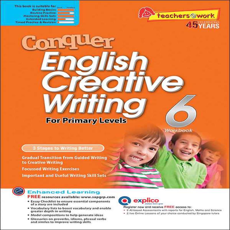 Primary 6 Conquer English Creative Writing Workbook 6 - 4th Edition