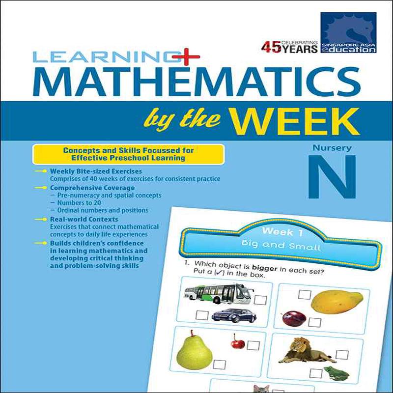 Nursery LEARNING+ MATHEMATICS by the WEEK