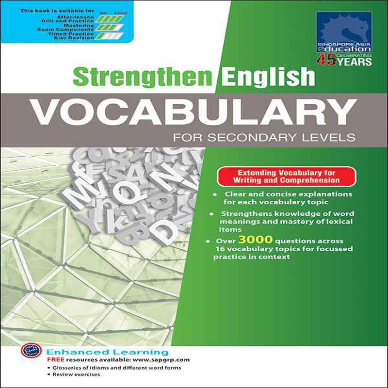 Secondary Levels Strengthen English VOCABULAR - 5th Edition