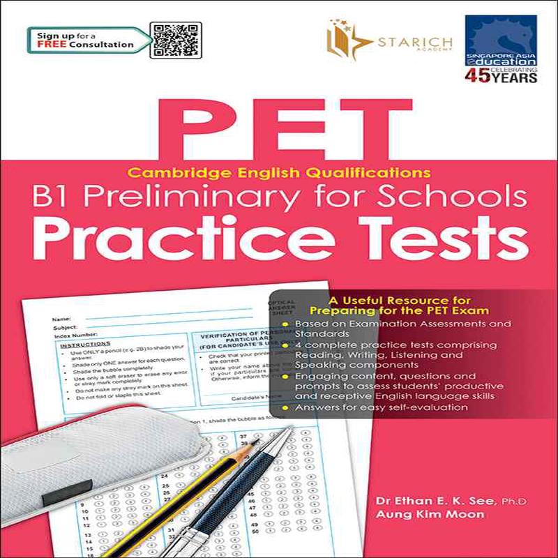 Cambridge English Qualifications B1 Preliminary for Schools Practice Tests (PET)