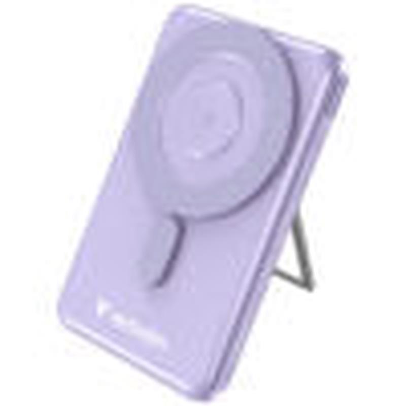 Verbatim 5-in-1 Charge n Go 5000mAh Magnetic Wireless Power Bank 1C1L - Purple