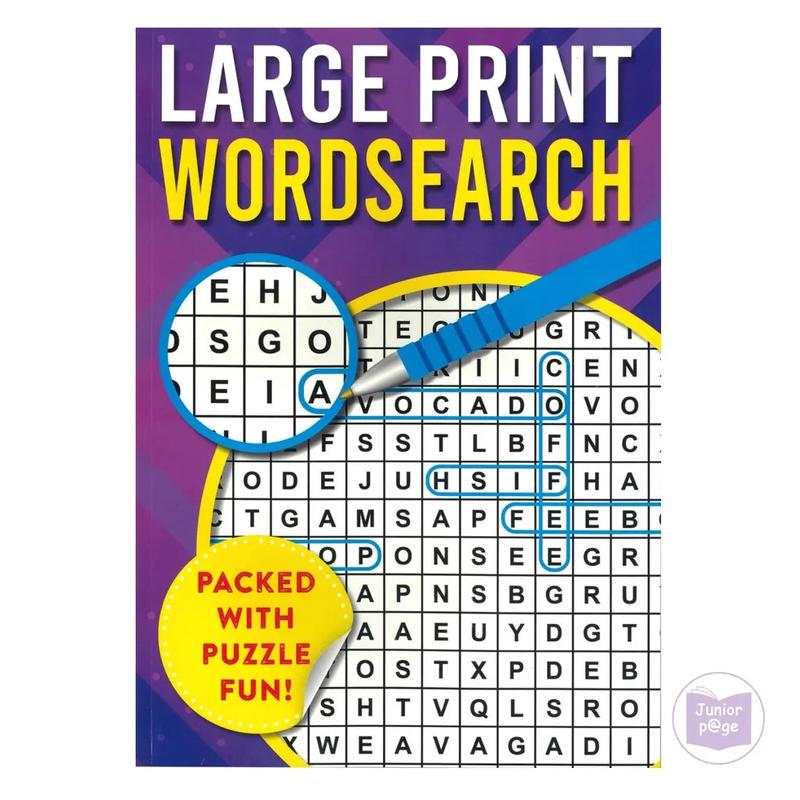 LARGE PRINT WORDSEARCH 4