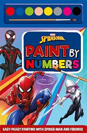 MARVEL SPIDER-MAN PAINT BY NUMBERS