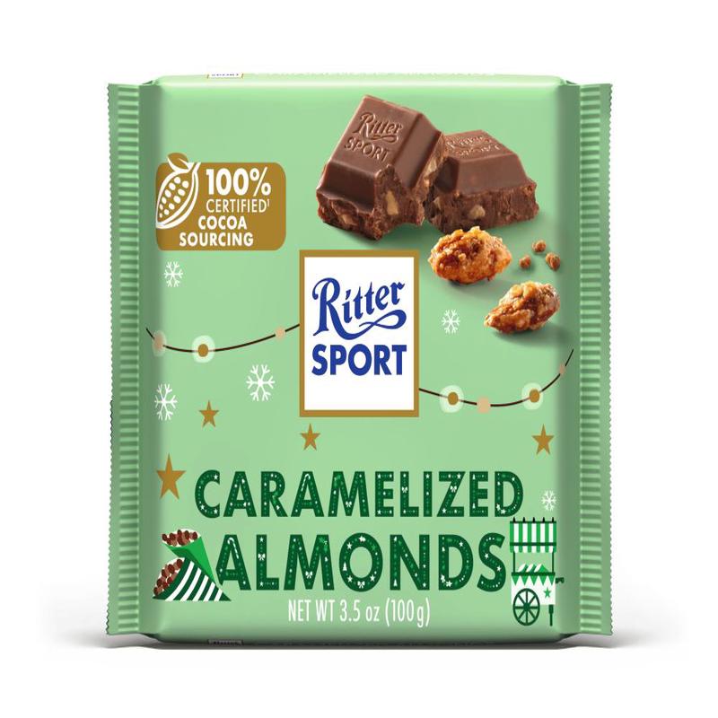 Ritter Sport Caramelized Almonds 100g