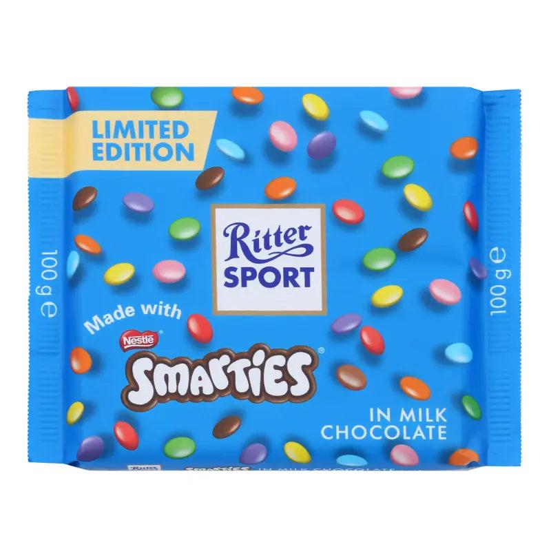Ritter Sport Smarties Milk Chocolate 100g