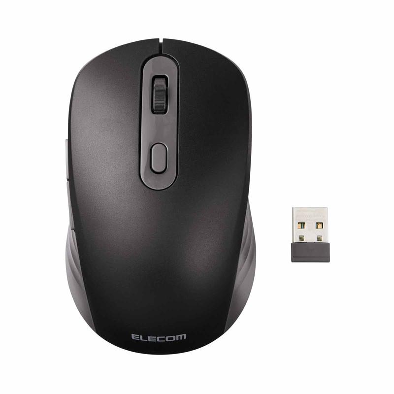 Elecom 6 Button Silent Dual Mode Bluetooth Wireless Rechargeable Mouse