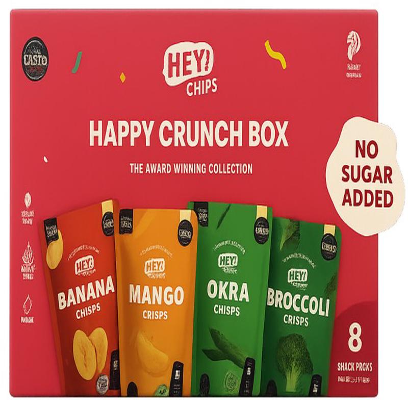 Hey! Chips 2025 Happy Crunch Box 110g