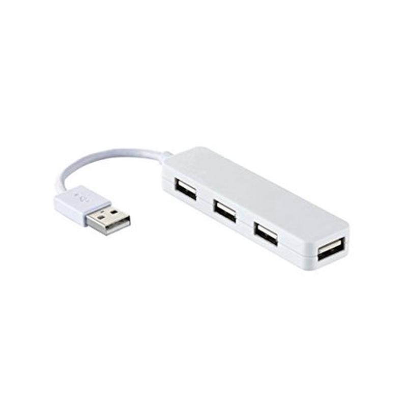 Elecom 4-Port USB2.0 Hub White