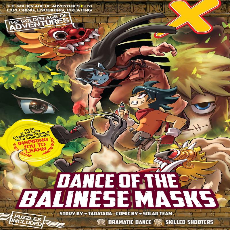 X-Venture The Golden Age Of Adventures 53: Dance of the Balinese Masks