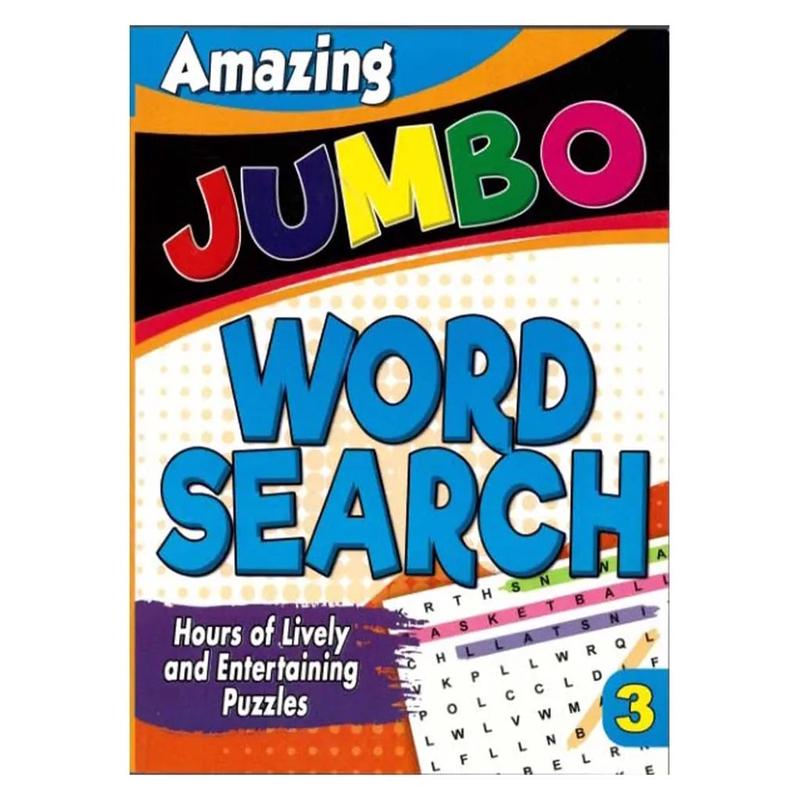 Amazing Jumbo Wordsearch 3 (New)