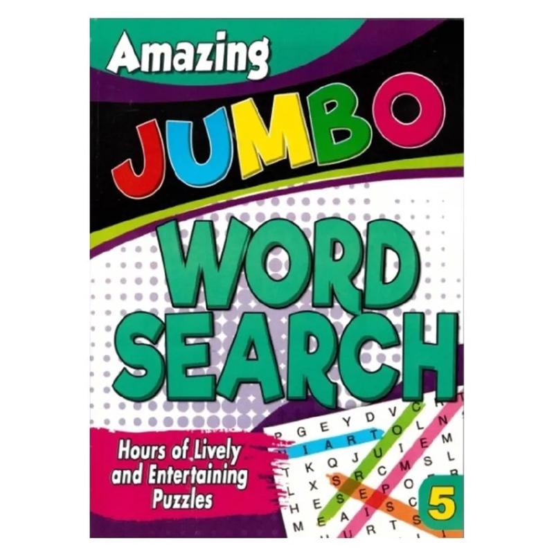 Amazing Jumbo Wordsearch 5 (New)