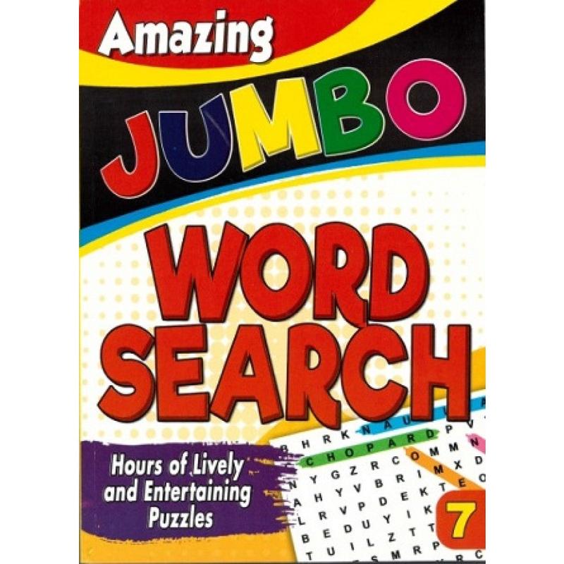 Amazing Jumbo Wordsearch 7 (New)
