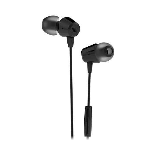JBL C50HI In-Ear Headphones With Mic - Black
