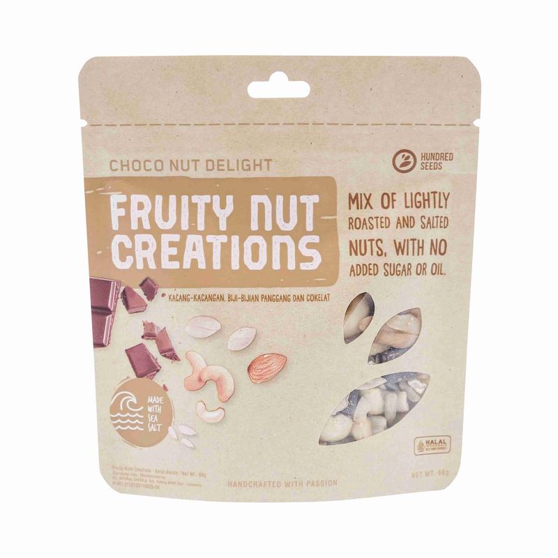 Hundred Seeds Fruity Nuts Creation 60gms Choco Nut Delight