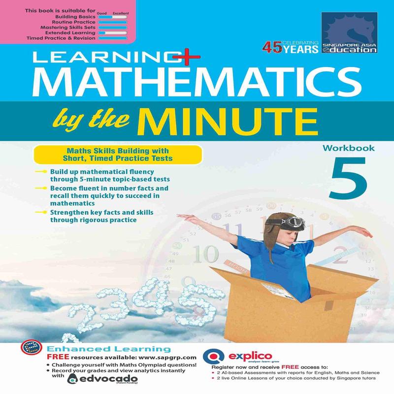 Learning+ Mathematics by the Minute Workbook 5