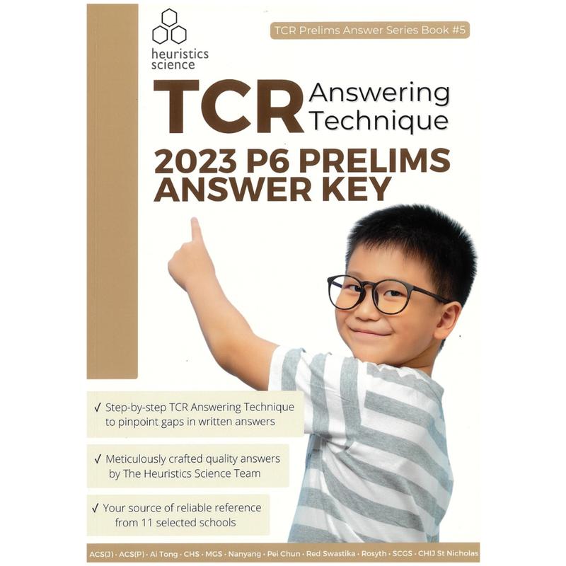 TCR Answering Technique: 2023 Primary 6 Prelims Answer Key