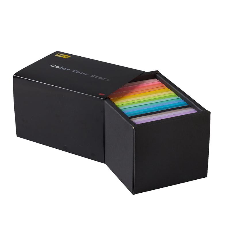 3m Post-it Colour Your Story 654ss-mc-al