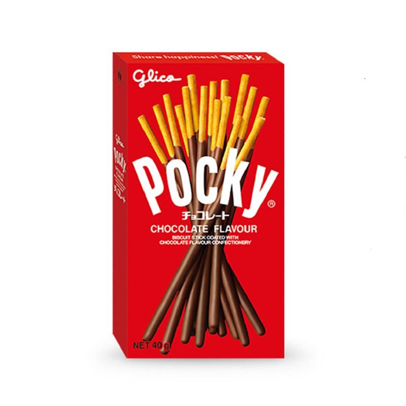 GLICO POCKY 40G-CHOCOLATE