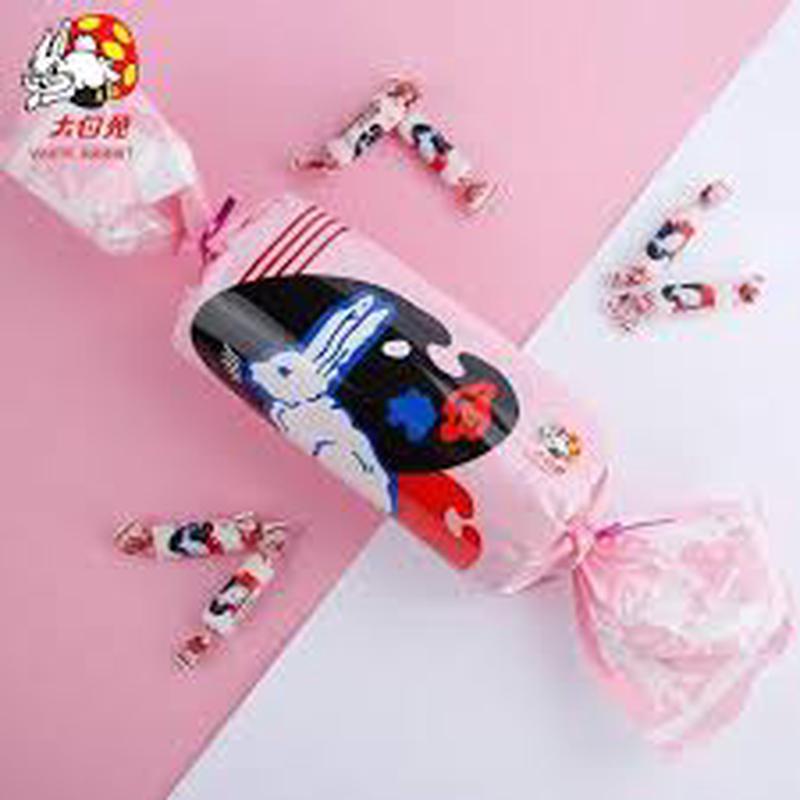 WHITE RABBIT PILLOW CANDY 39G-RED BEAN