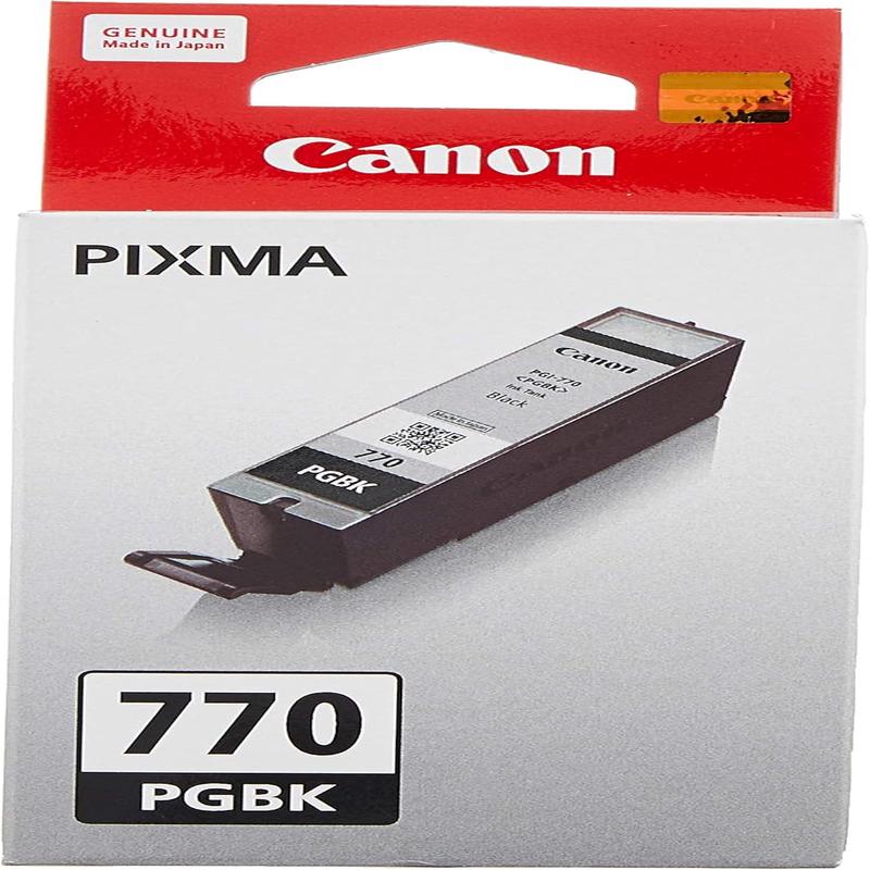 Canon PGI-770 PGBK Original Black (Text) Standard Yield Ink Cartridge