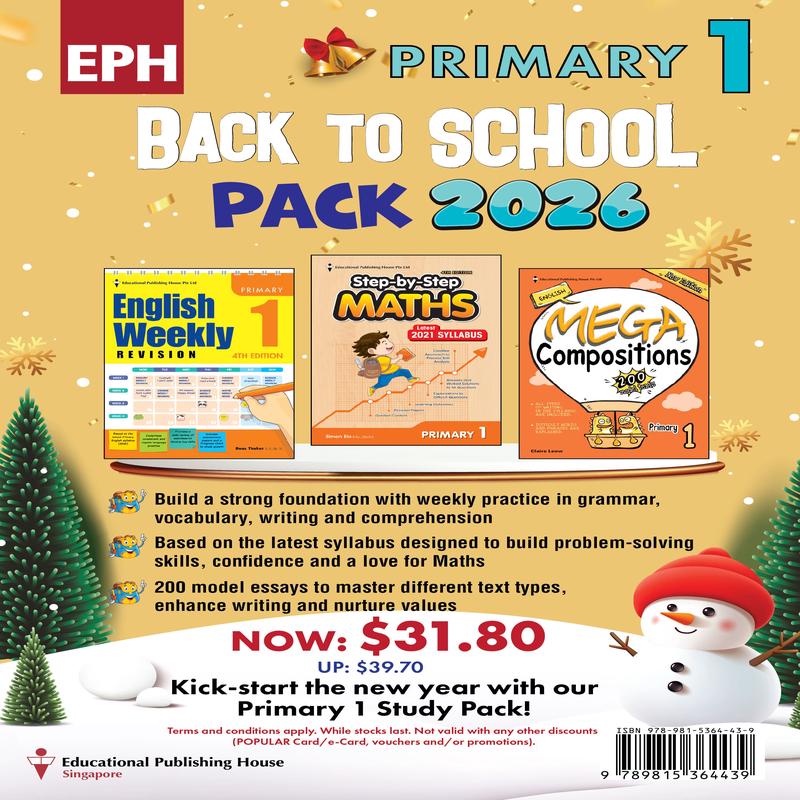 Primary 1 Back To School Pack 2026