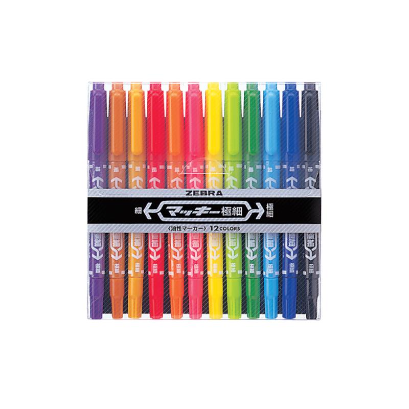 MARKER MCKIE EXTRA FINE 12 COL E.F12C