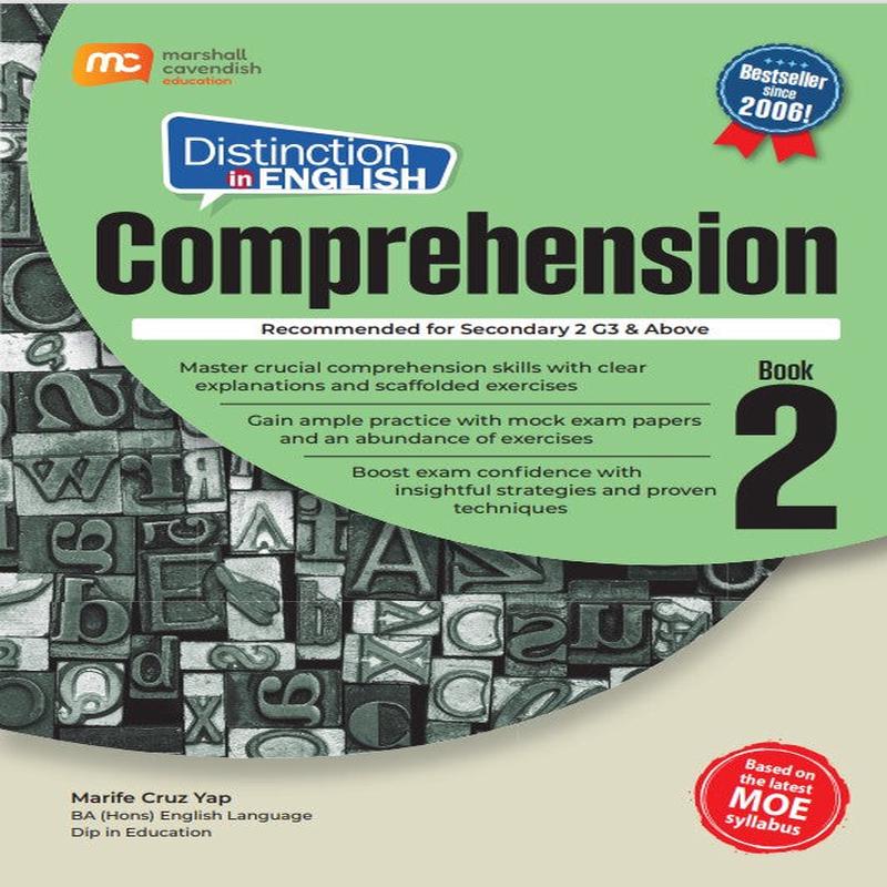 Secondary 2 G3 Distinction In English Comprehension Book
