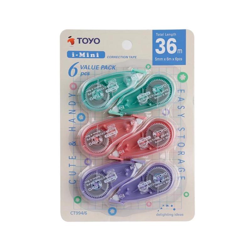 Toyo I-mini Correction Tape 5mmx6m Ct994/6
