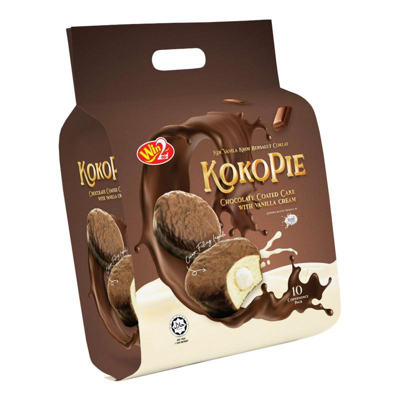 Win2 Kokopie Choco Coated/vanilla Cake