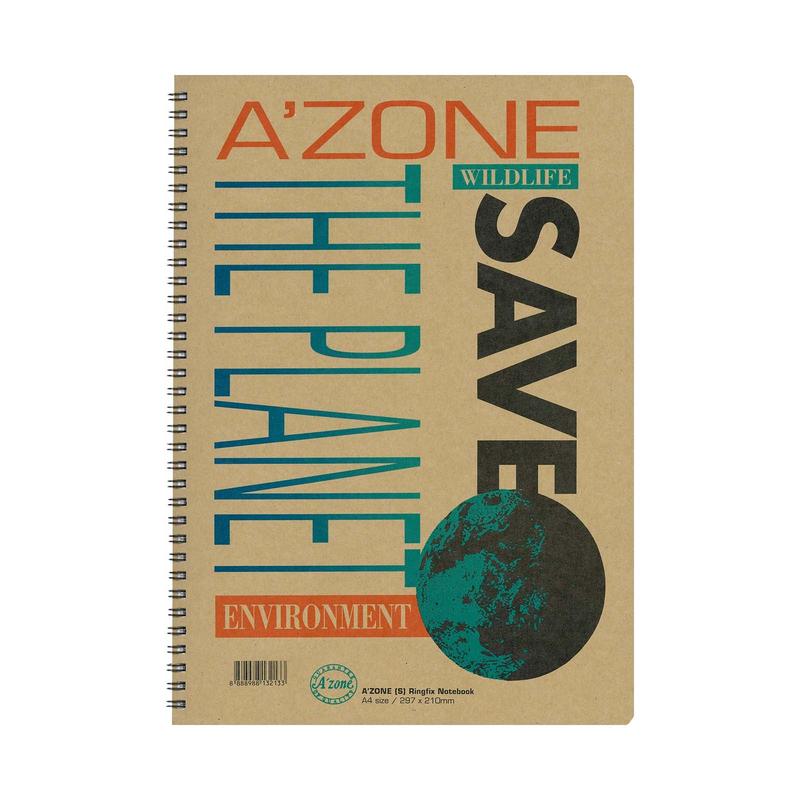 A'ZONE LECTURE PAD Ring (s) A4 - plpsrf