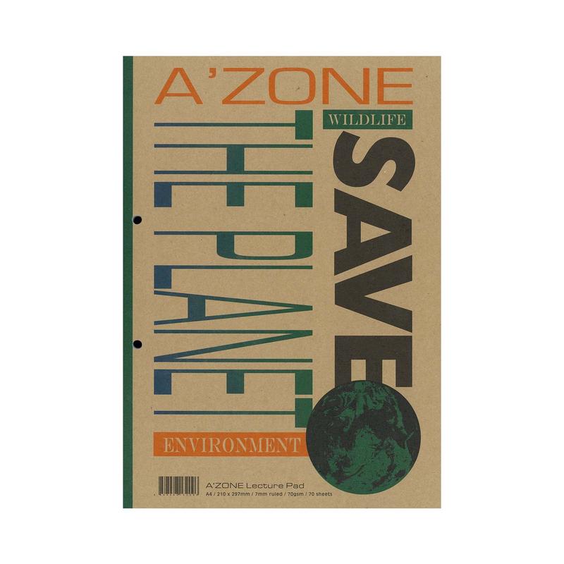 A'ZONE Paperpoint Lecture Pad A4, Plps