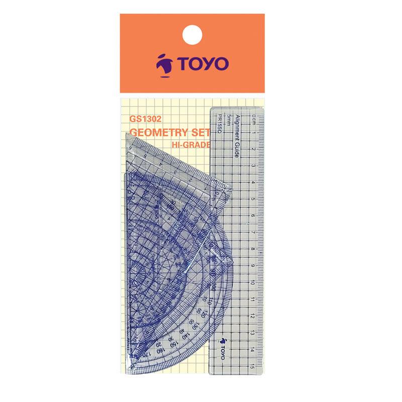 Toyo Geometry Set Hi Grade Gs1302