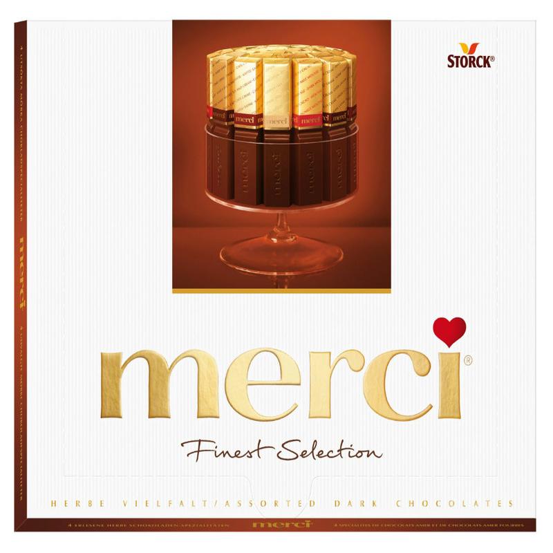 Merci Chocolate #s Dark (brown) 250g