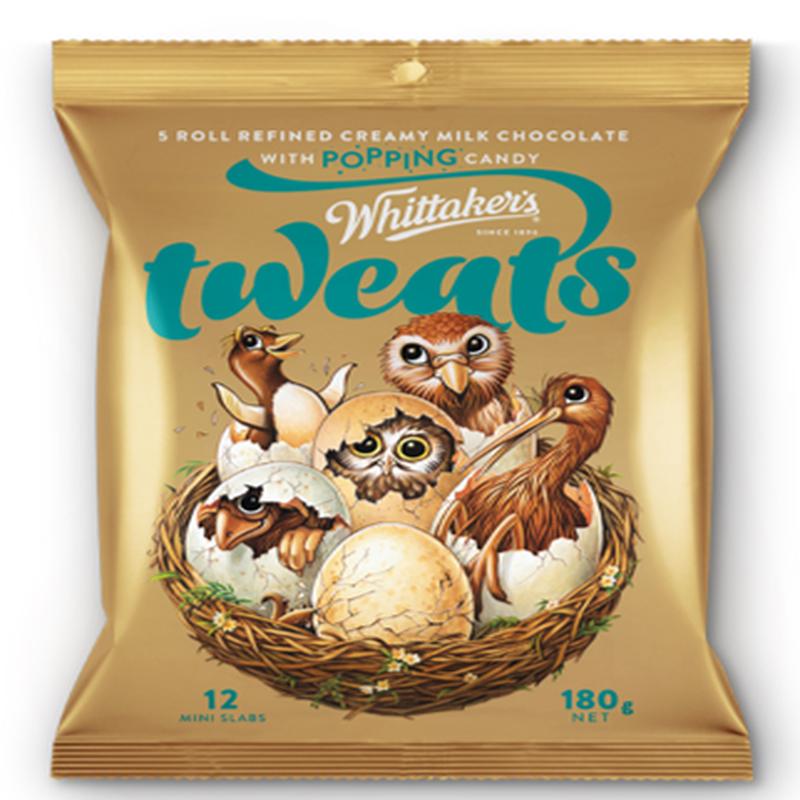Whittaker's - Tweats Mini Slab 180g X 12