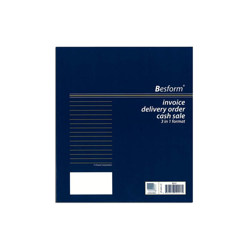 BESFORM Invoice 3-in-1 25x3 Ncr