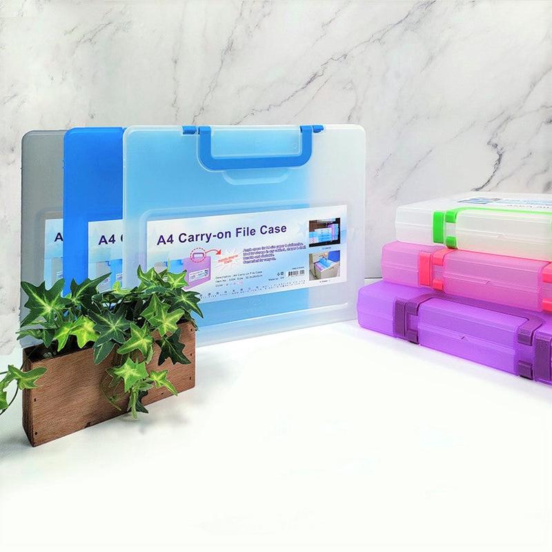 Wip Pp File Box With Handle A4