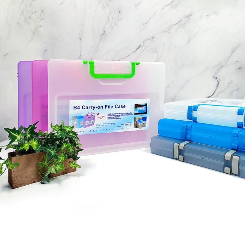 Wip Pp File Box With Handle B4