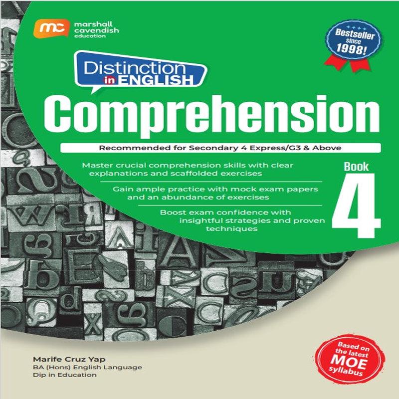 Secondary 4 G3 Distinction In English Comprehension Book
