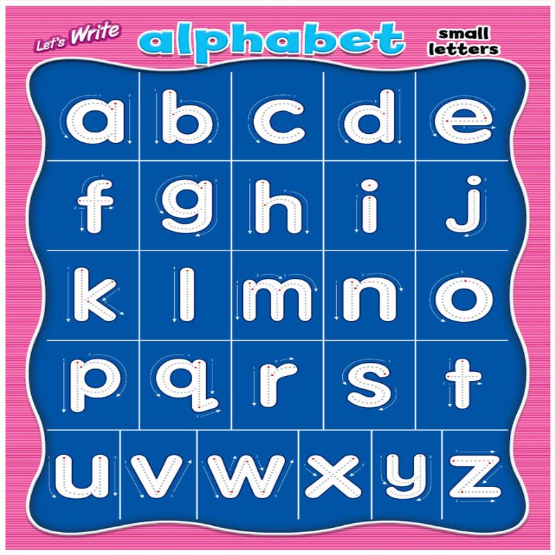 Preschool Let's Write Board: Small Letters